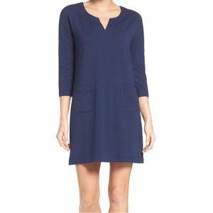 Lilly Pulitzer Joyce SPF 50+ Shift Dress Small NWT Size Small True Navy - sf/pf